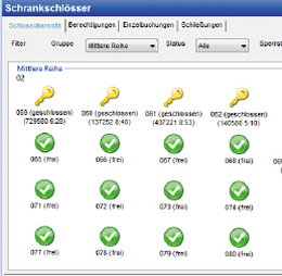 Schränke und Schließfächer